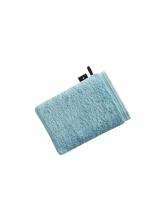VOSSEN | Guanto da bagno VEGAN LIFE 22x16cm Blu Navy | mint
